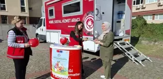 Sinop'ta Mobil Sosyal Hizmet Aracı Hizmete Girdi