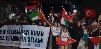 Muş'ta Gazze İçin Yürüyüş ve Basın Açıklaması Düzenlendi