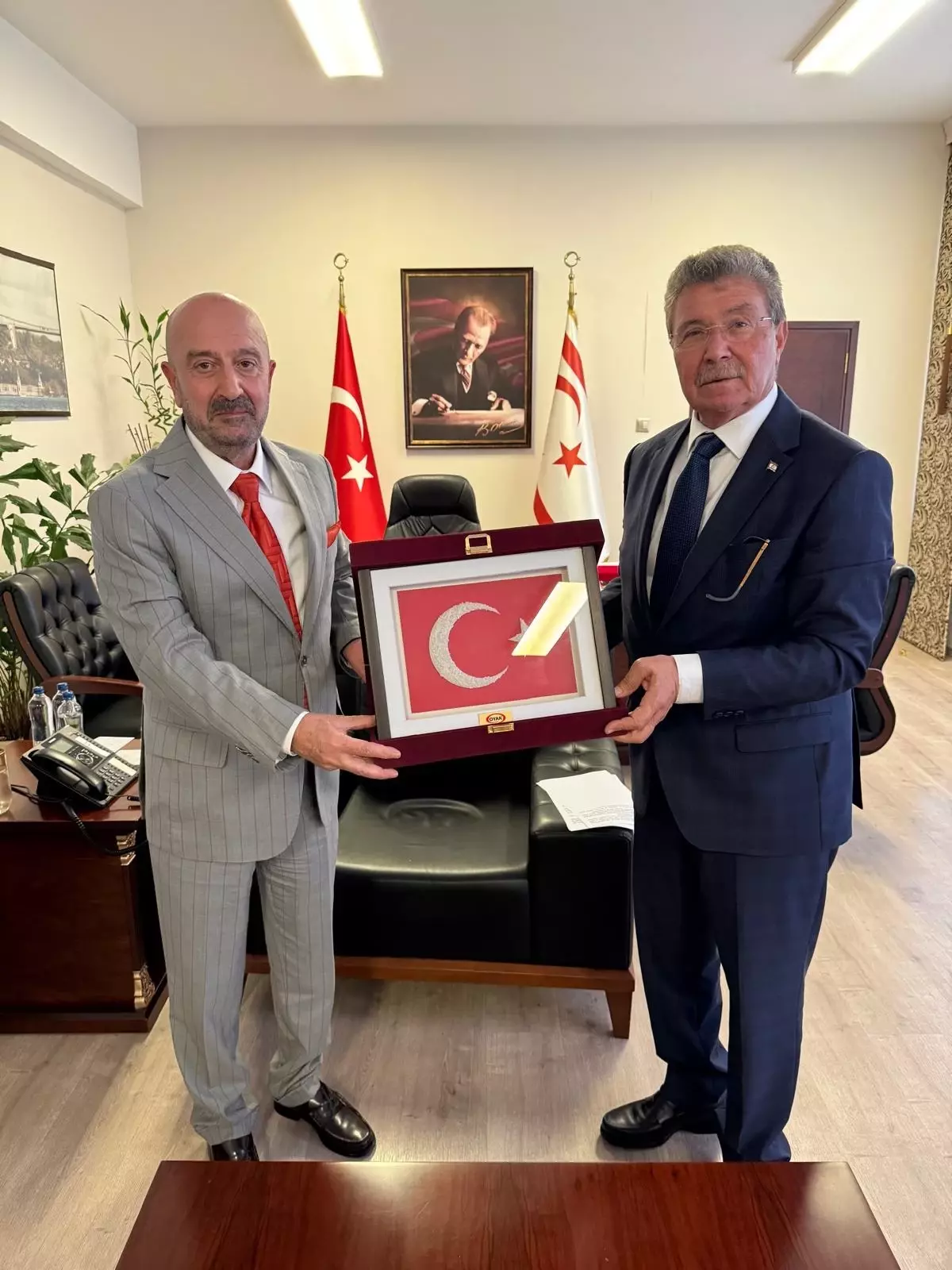 OYAK Başkanı Zekai Aksakallı'dan KKTC'ye Ziyaret