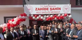 Zahide Şahin Aile Sağlığı Merkezi Törenle Açıldı