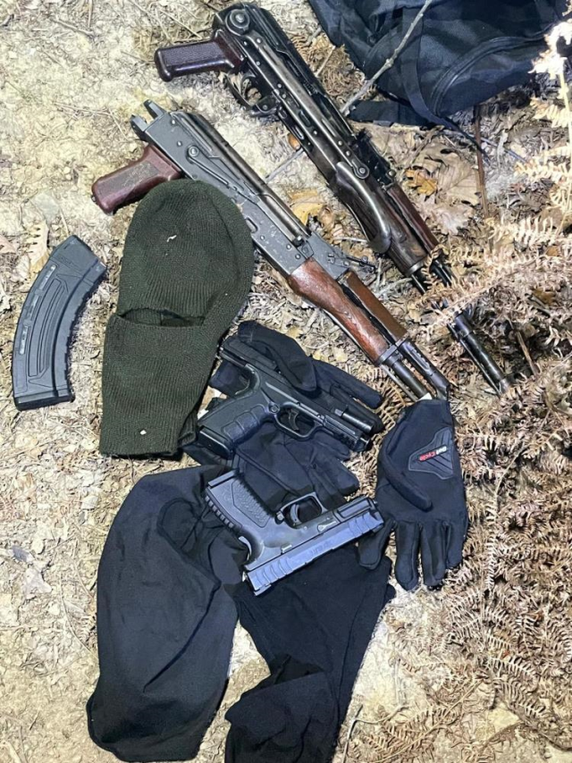 The weapon and equipment used in the assassination of Serdar Öktem were captured