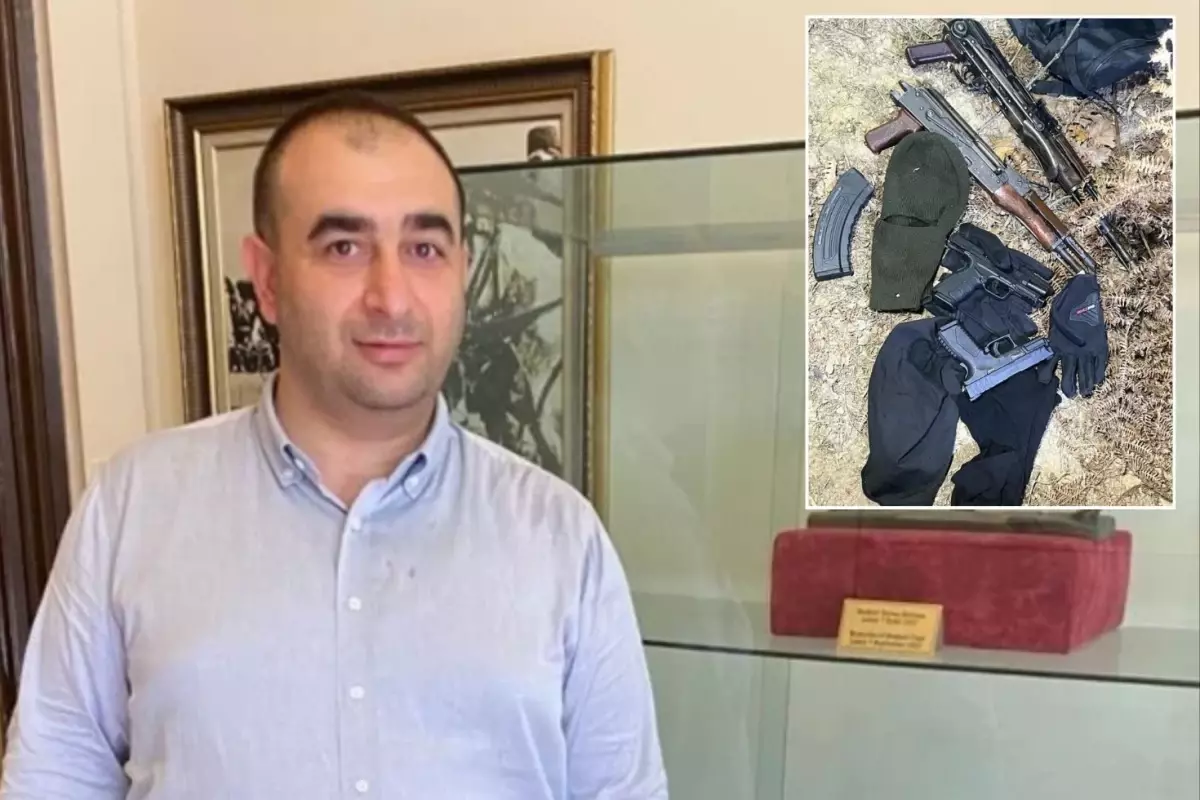 Serdar Öktem suikastında kullanılan silah ve teçhizat görüntülendi