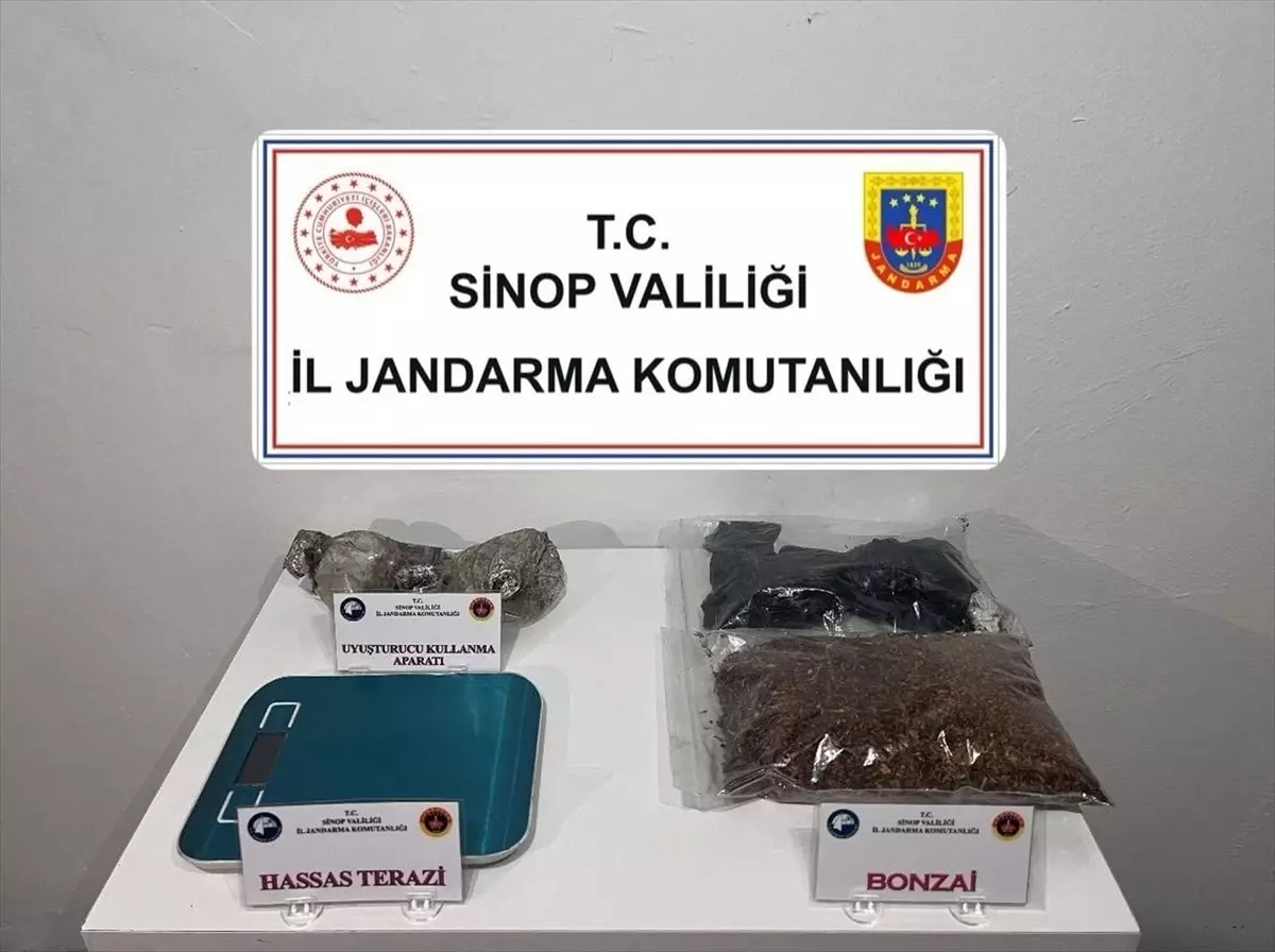 Sinop'ta Uyuşturucu Operasyonu: 2 Gözaltı
