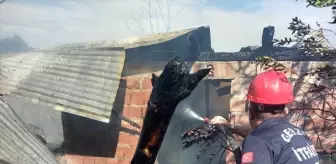 Sinop'ta Samanlıkta Yangın: İtfaiye Ekipleri Müdahale Etti