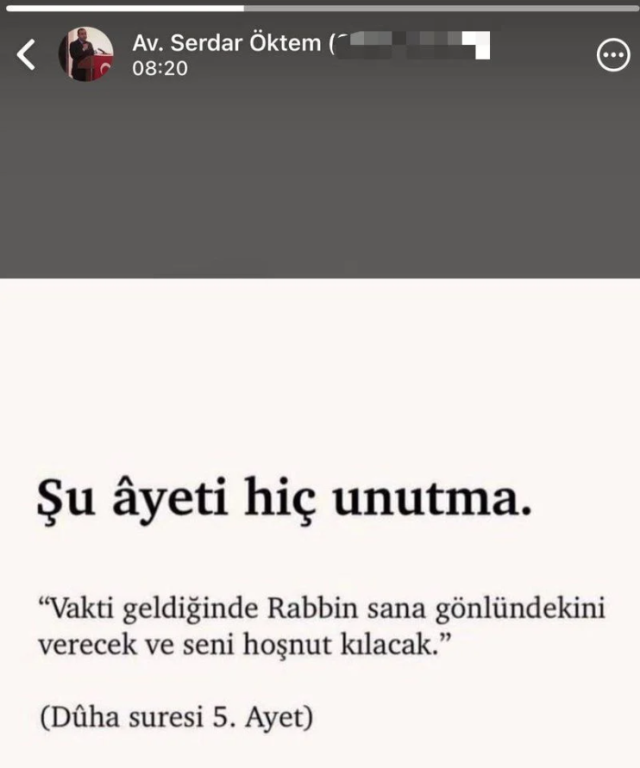 The posts made by lawyer Serdar Öktem, who fell victim to the assassination, two months ago have become a topic of discussion
