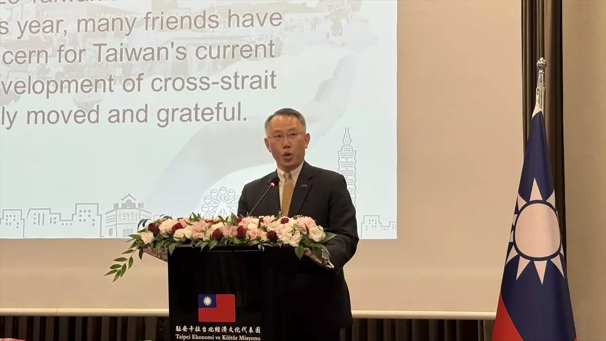 Tayvan Milli Günü Resepsiyonu Ankara'da Gerçekleşti