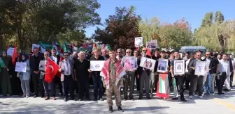 Van'da akademisyenler ve öğrenciler Filistin'e destek için yürüdü