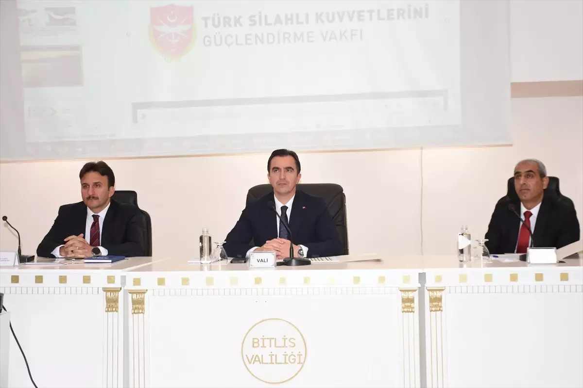 Bitlis'te 2025 Yılı İl Koordinasyon Kurulu Toplantısı Gerçekleştirildi