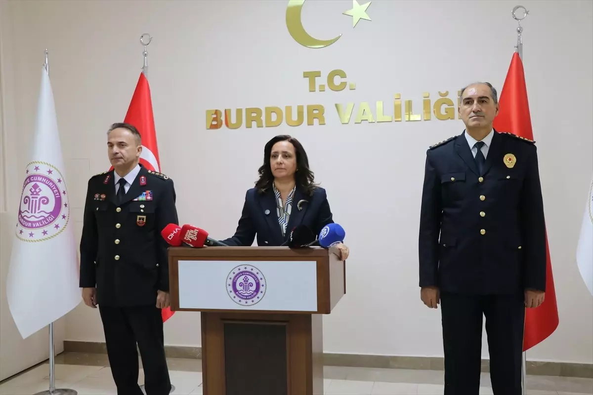 Burdur'da Güvenlik ve Asayiş Bilgilendirme Toplantısı
