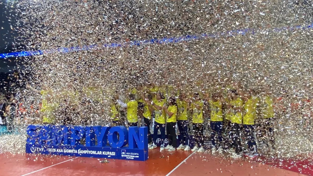 Fenerbahçe Medicana, AXA Sigorta Şampiyonlar Kupası'nda Şampiyon Oldu