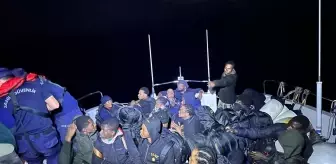 Fethiye Açıklarında 46 Düzensiz Göçmen Yakalandı