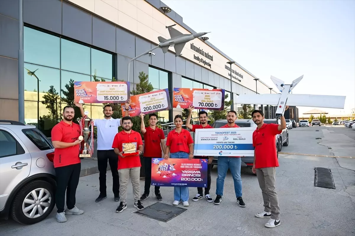 Viento UAV Takımı TEKNOFEST 2025'te İki Ödül Kazandı
