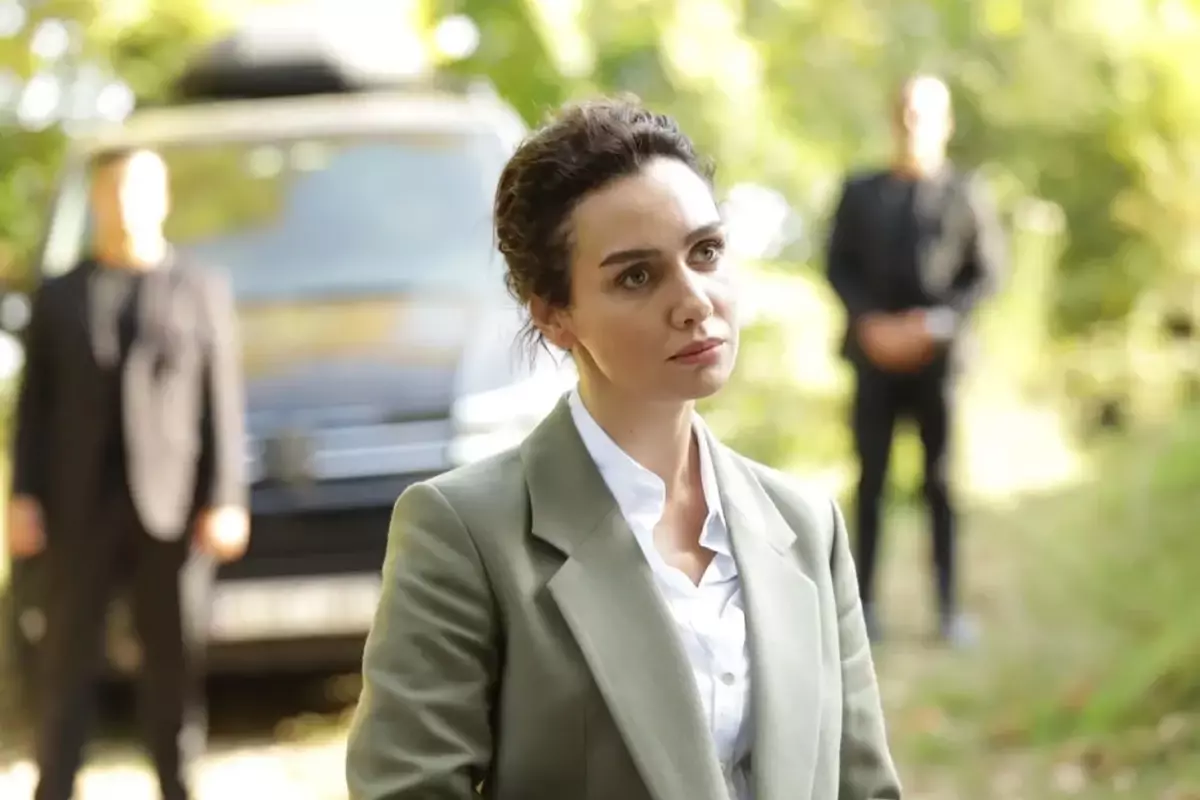 İfadeye götürülen Birce Akalay'dan ilk görüntü