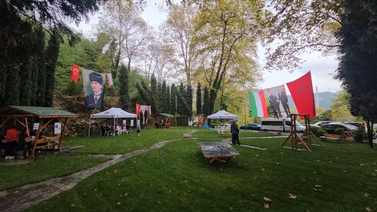 Türk-Macar Dostluk Parkı Açıldı