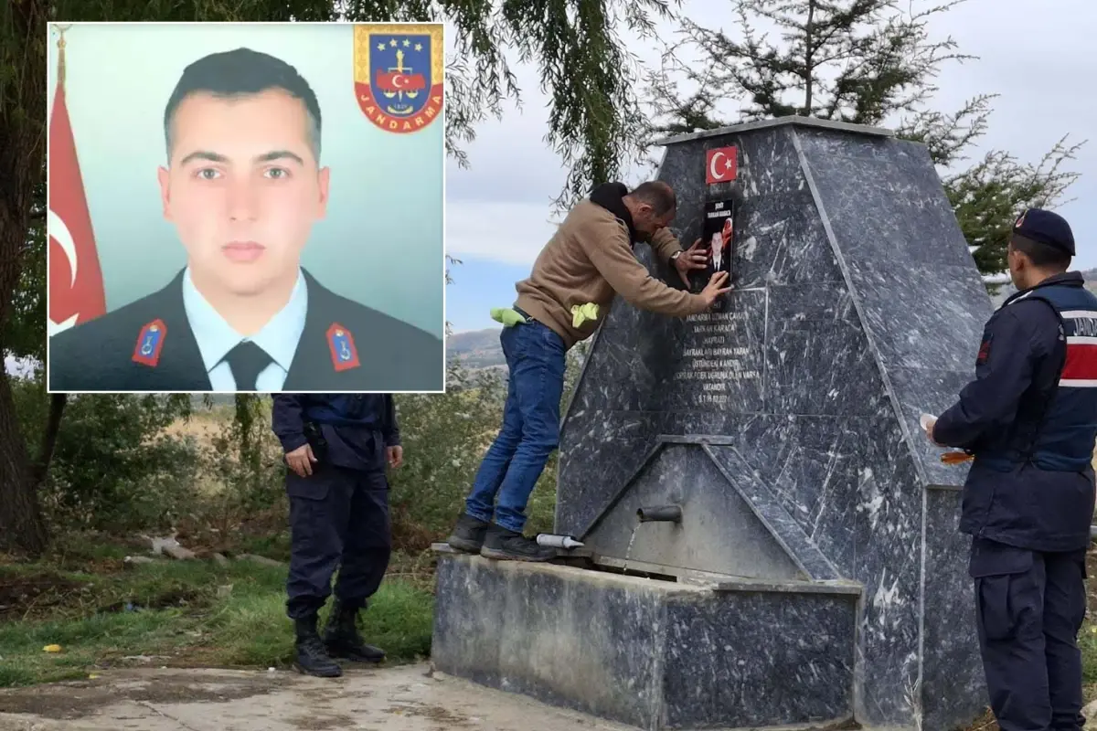 Şehidin hatırası ikinci kez hedef alındı
