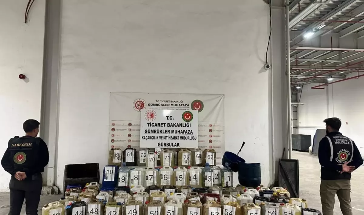 Sınırda büyük uyuşturucu operasyonu: Piyasa değeri 4,3 milyar lira