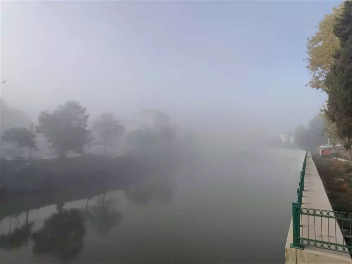 Samsun'un Terme İlçesinde Yoğun Sis Etkili Oldu