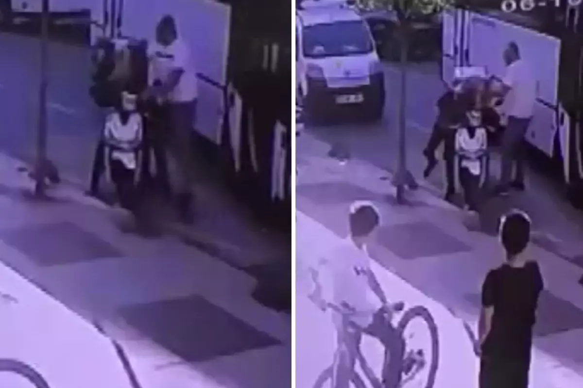 Trafikte dehşet veren kavga! Attığı yumrukların bedeli çok ağır oldu