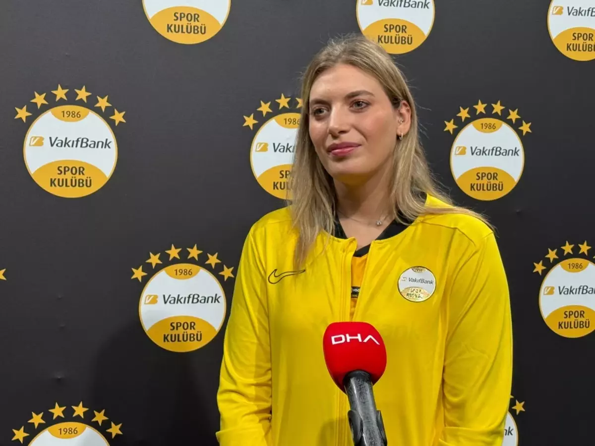 Vakıfbank'ın tecrübeli oyuncusu Cansu Özbay iddialı konuştu