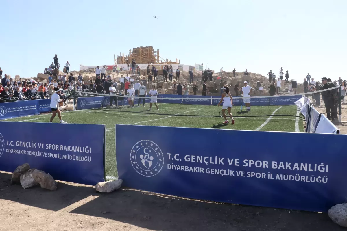 Zerzevan Kalesi'nde Zerzevan Cup 2025 Tenis Turnuvası Lansmanı Yapıldı