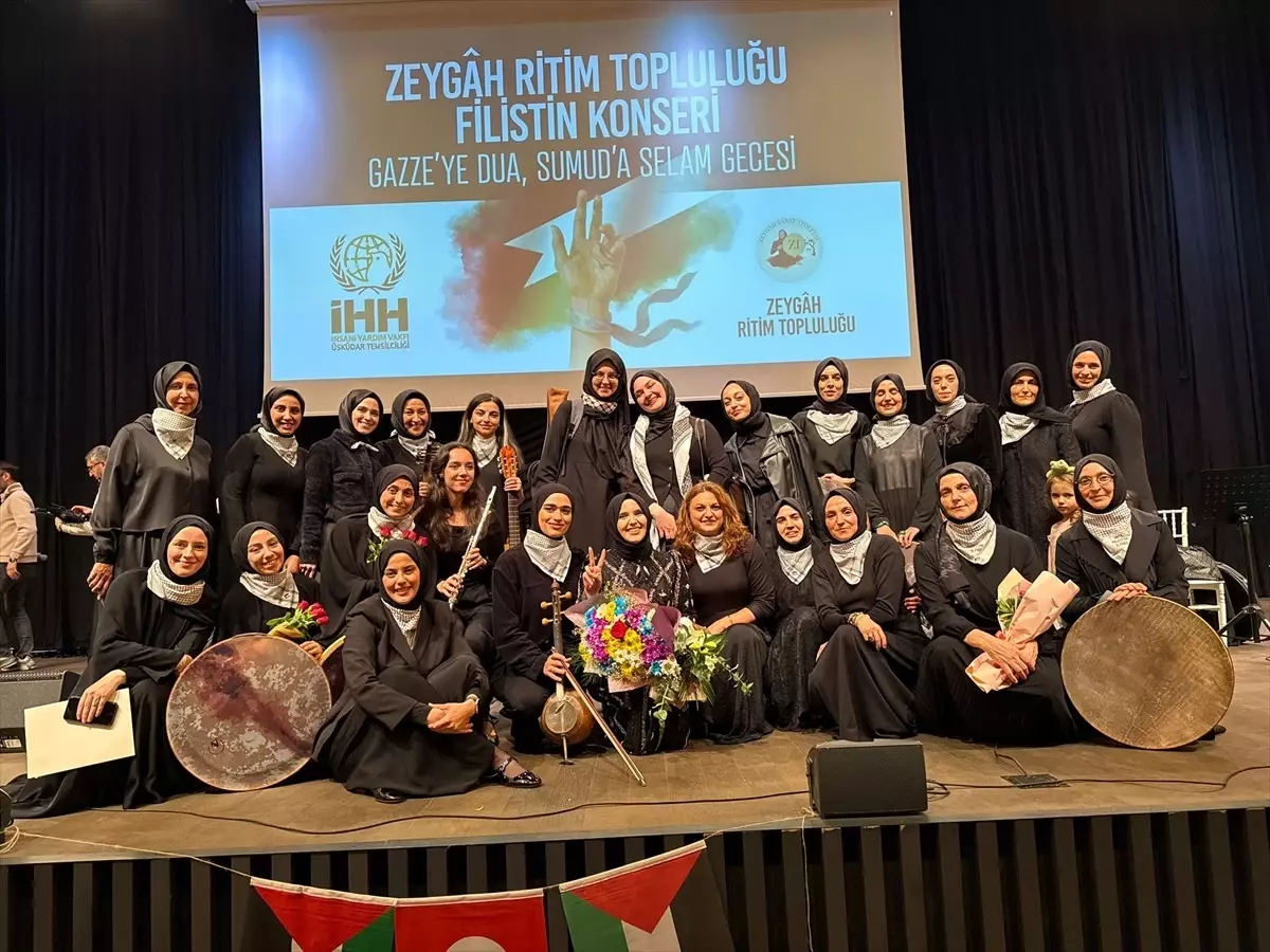 Filistin İçin Vefa Gecesi Düzenlendi