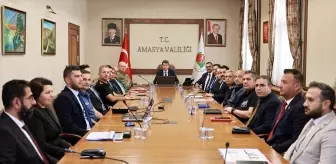 Amasya'da Güvenlik ve Asayiş Toplantısı Yapıldı