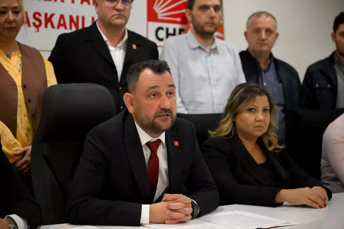 CHP Edirne İl Başkanı Su Krizine Dikkat Çekti