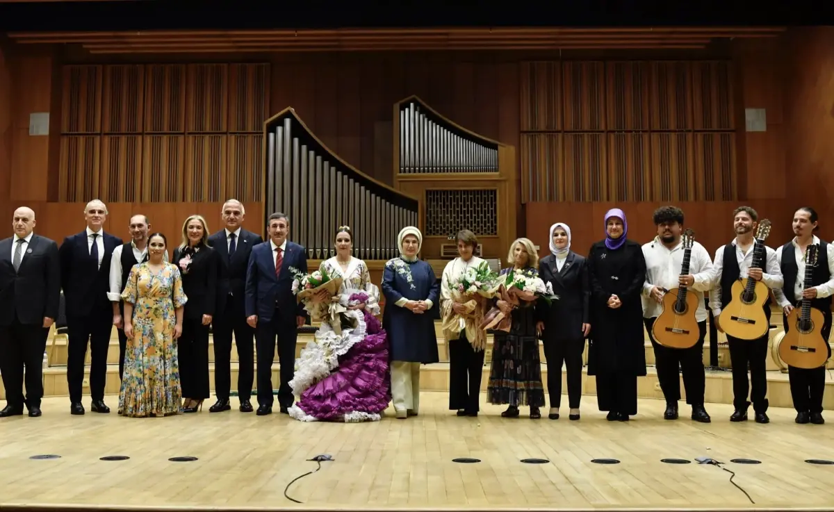 Emine Erdoğan'ın Katılımıyla Gazze İçin Flamenko Gösterisi