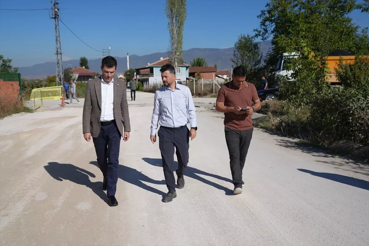 Erbaa Belediyesi Eski Tokat Yolunda Asfalt Çalışmalarına Başladı