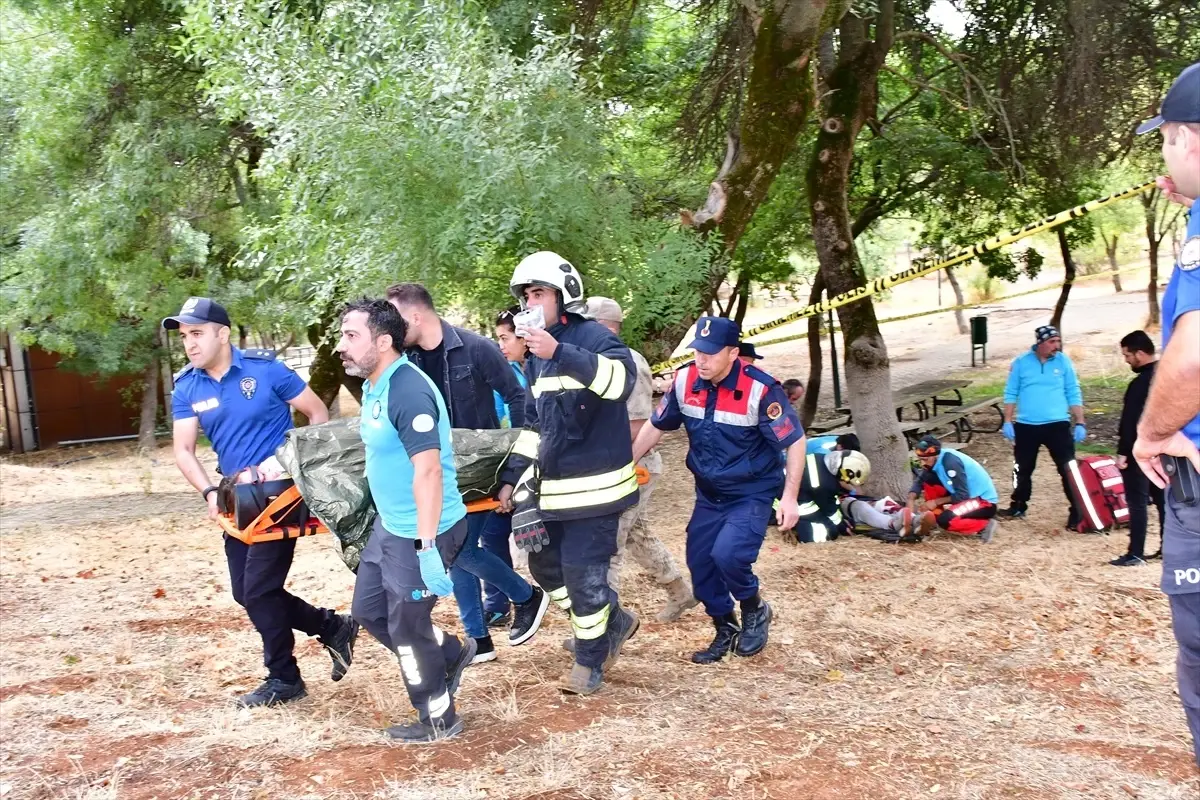 Gaziantep'te Patlama Senaryosu Canlandırıldı