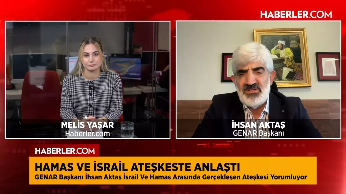GENAR Başkanı Aktaş: İsrail işgalciliğinden vazgeçmedikçe Orta Doğu'ya barış gelmez