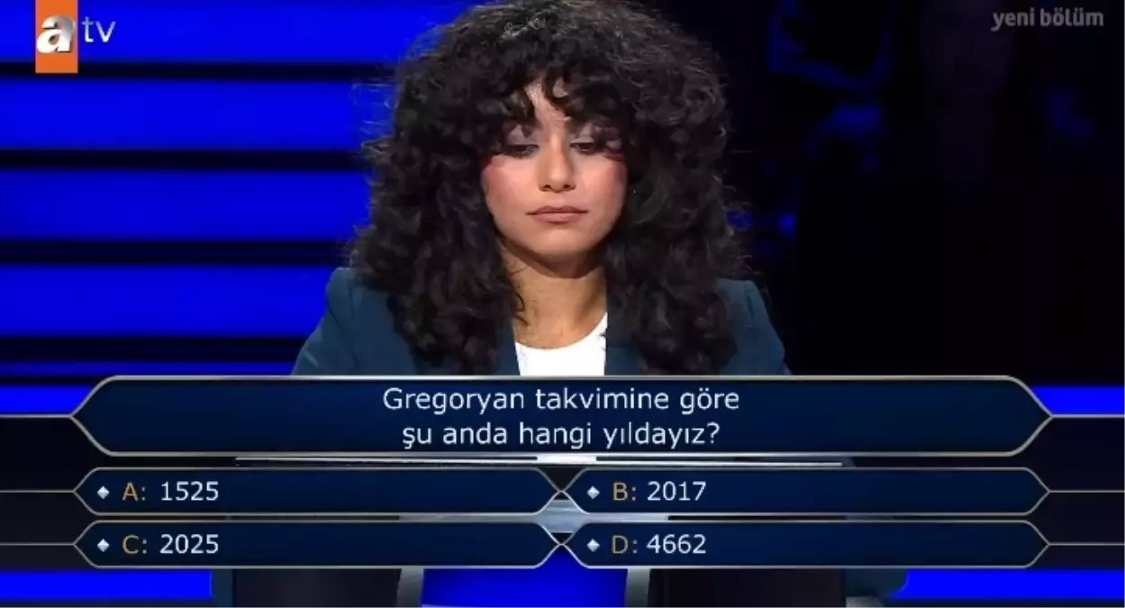 Gregoryan takvimine göre şuan hangi yıldayız?