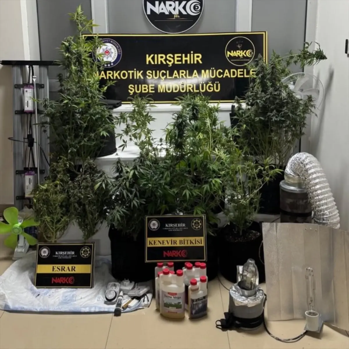 Kırşehir'de Kaçakçılık ve Narkotik Operasyonları Düzenlendi