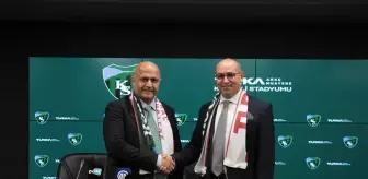 Kocaelispor, Turka Araç Muayene ile sponsorluk anlaşması imzaladı