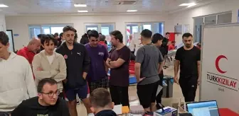 Muğla'da Öğrenci Yurdu'nda Kan Bağışı Kampanyası Düzenlendi