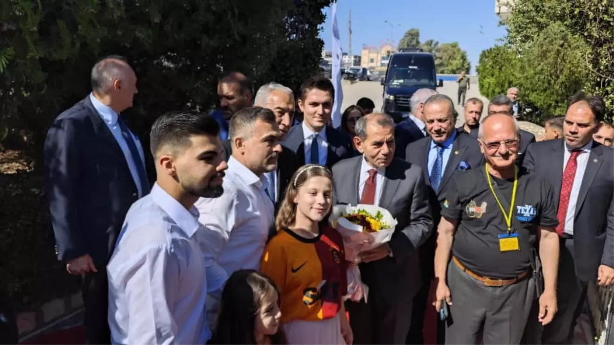 Nusaybin'de 'Adnan Polat Galatasaray Spor ve Eğitim Merkezi' Açıldı