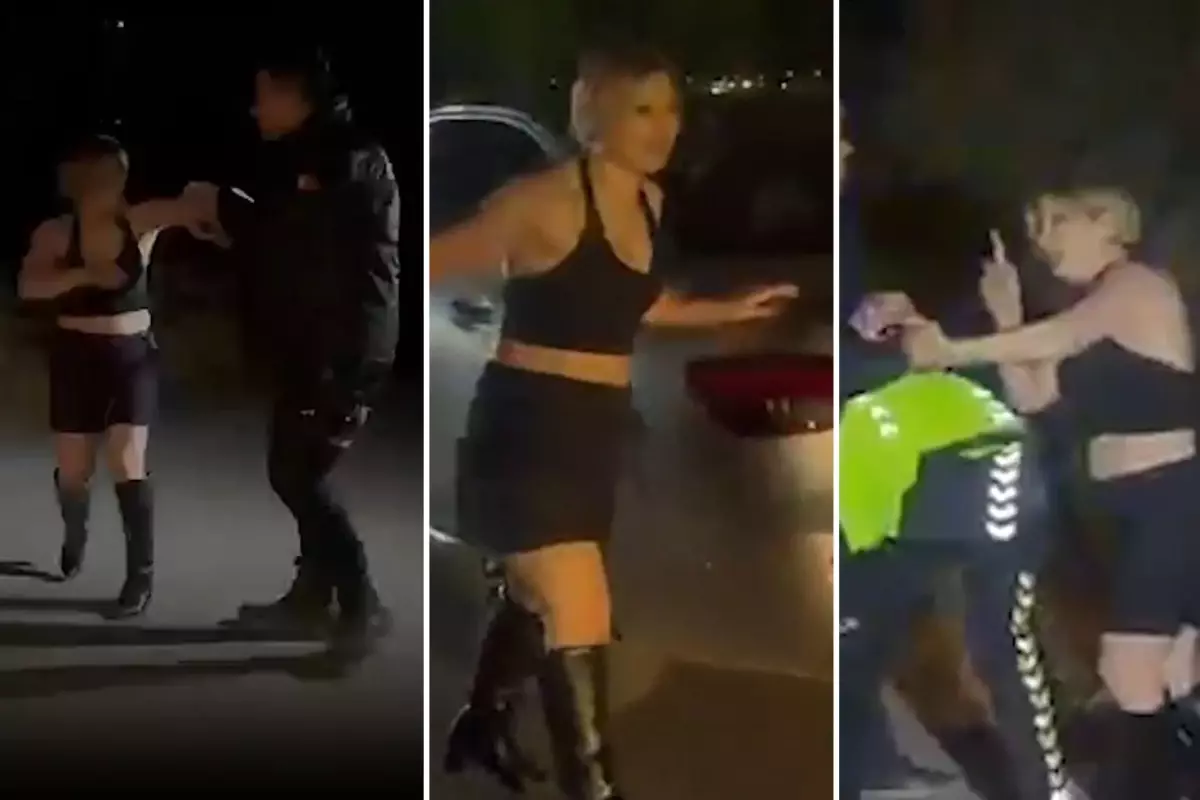Polise saldıran kadından skandal sözler: Sıkacağım size, benim babam savcı
