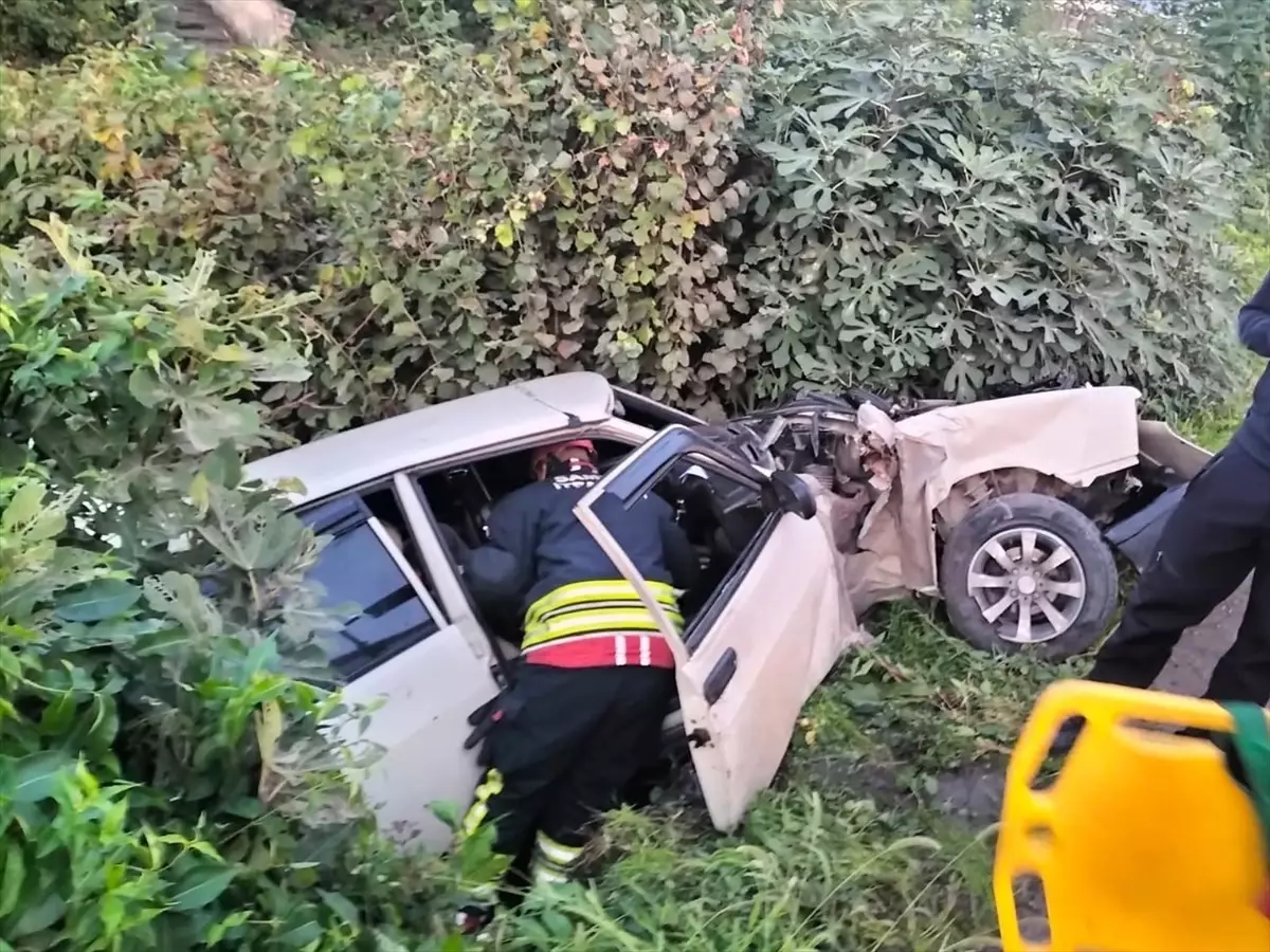 Samsun'da Feci Kaza: 2 Yaralı