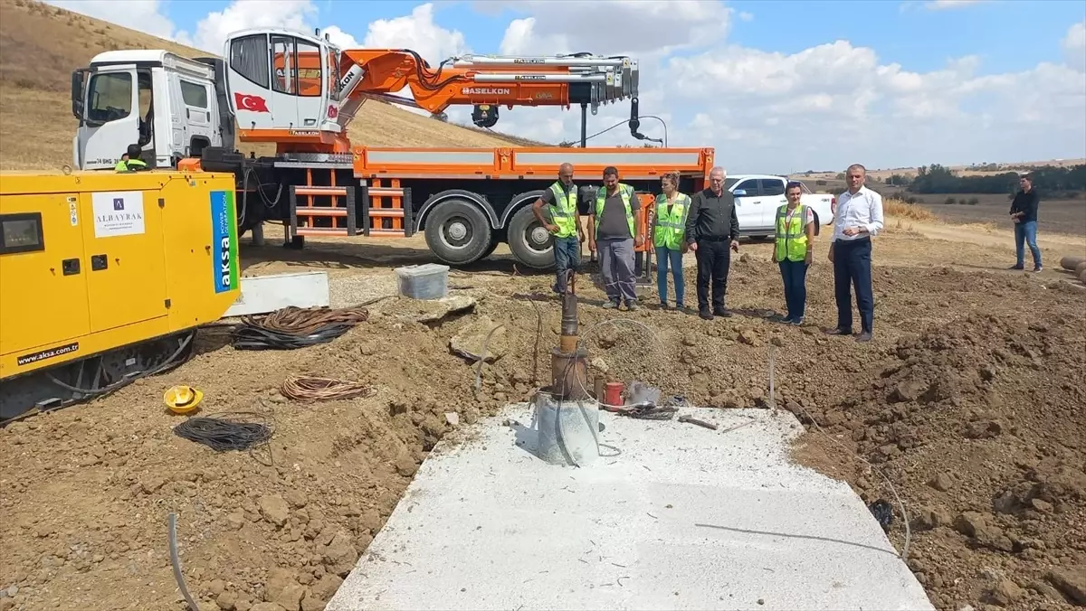 Tekirdağ'da Kuraklıkla Mücadele İçin 14 Yeni Su Kuyusu Açıldı
