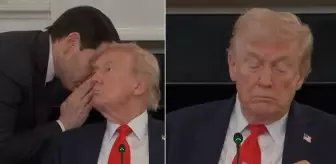 Gazze toplantısını bitiren not! Trump apar topar masadan kalktı