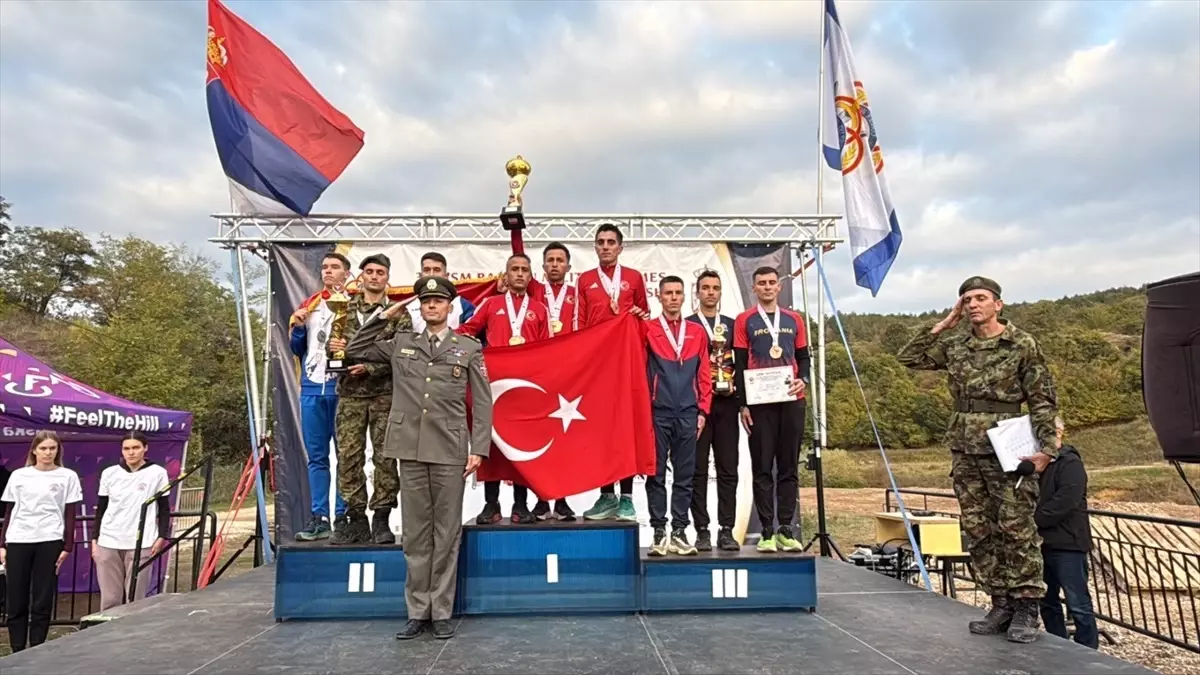 TSK Spor Gücü Kır Koşusu Takımı Balkan Şampiyonu