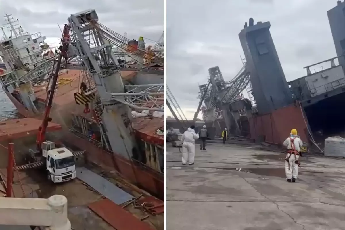 Tuzla'daki tersanede gemi yan yattı: 1 işçi hayatını kaybetti
