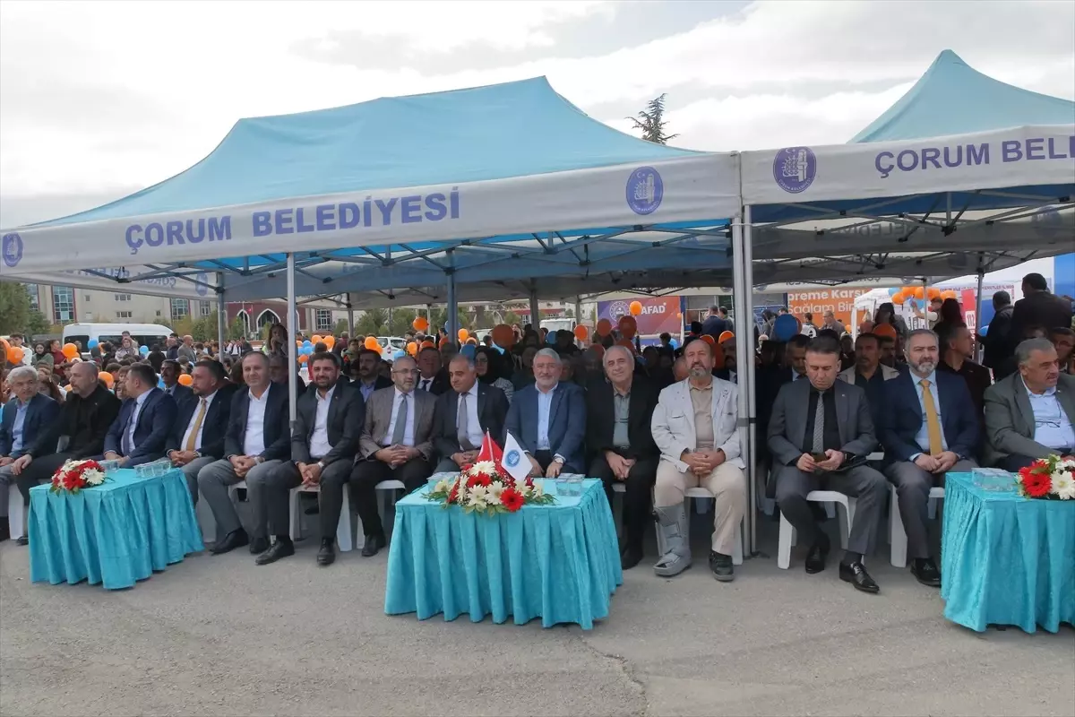 Çorum'da 12. Kitap Kültür Günleri Açıldı