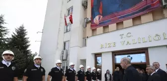 Cumhurbaşkanı Erdoğan, Rize Valiliğini ziyaret etti