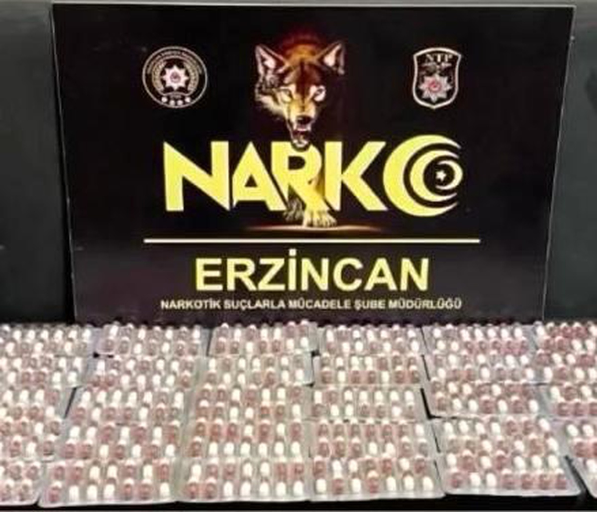 Erzincan'da Otobüste Uyuşturucu Hap Ele Geçirildi