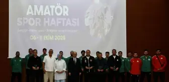 Giresun'da Amatör Spor Haftası Ödül Töreni Gerçekleşti