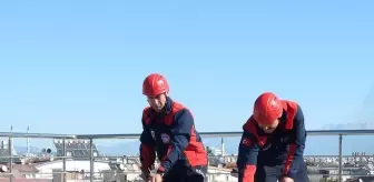 Antalya'da Deprem ve Yangın Tatbikatı Gerçekleştirildi