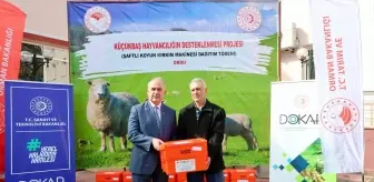 Ordu'da Koyun Yetiştiricilerine Kırkım Makinesi Dağıtımı