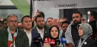 İsrail'den dönen milletvekilleri İstanbul'a ulaştı