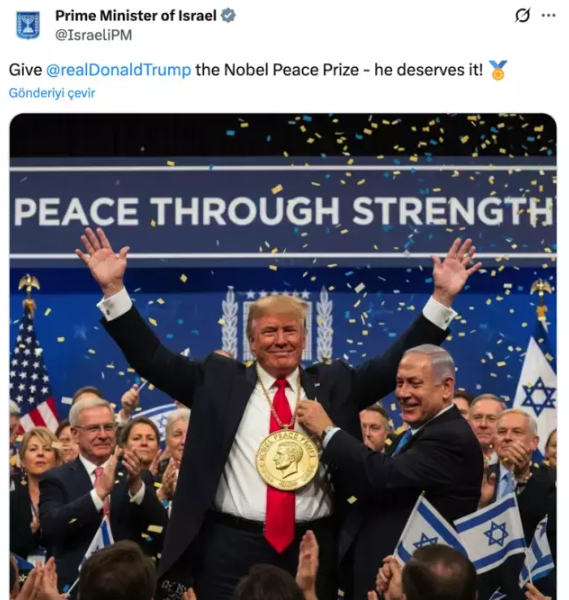 Trump's dream has sunk! Here is the recipient of the Nobel Peace Prize